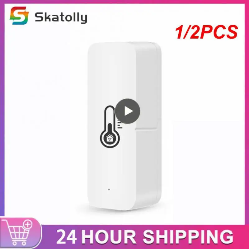 1/2PCS Tuya Smart Wifi Temperature And Humidity Sensor Indoor Hygrometer Controller Monitoring For Alexa Home
1/2PCS Tuya Smart Wifi Temperature And Humidity Sensor Indoor Hygrometer Controller Monitoring For Alexa Home