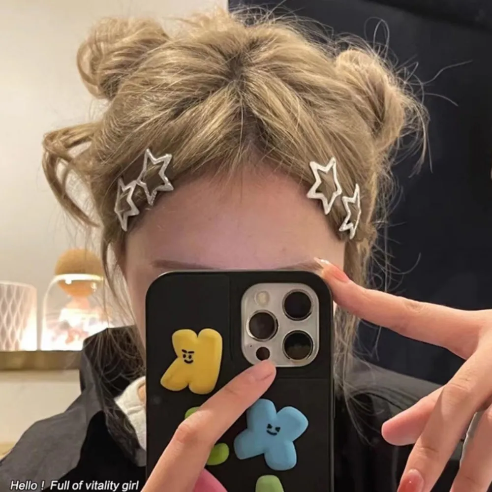 10 Pcs Y2k Star Hair Clips Ins Hairpin Female Pentagram Forehead Flow Seaside Clip Fashion Sweet Women'S Headdress Wholesale
10 Pcs Y2k Star Hair Clips Ins Hairpin Female Pentagram Forehead Flow Seaside Clip Fashion Sweet Women'S Headdress Wholesale