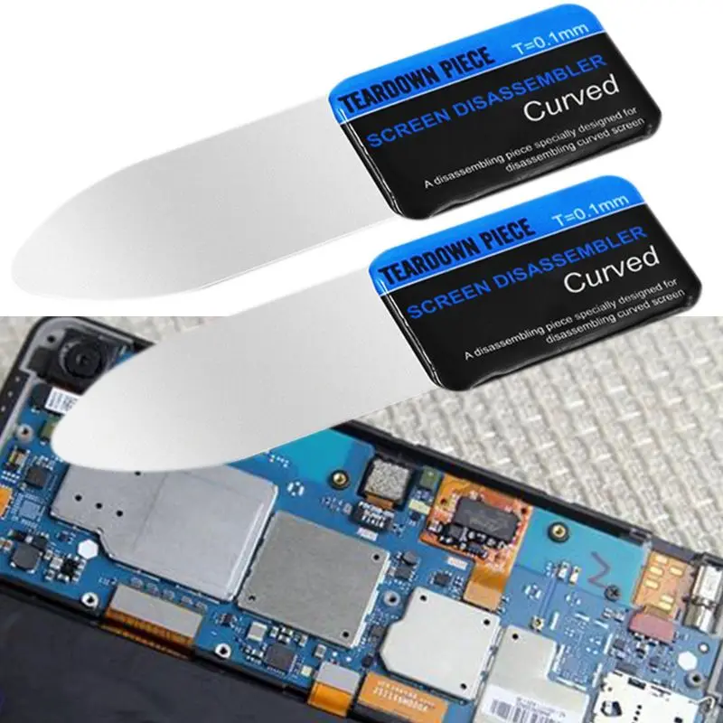 1 Piece Mobile Phone Curved LCD Screen Spudger Opening Pry Card Tools Ultra Thin Flexible Mobile Phone Disassemble Metal Steel
1 Piece Mobile Phone Curved LCD Screen Spudger Opening Pry Card Tools Ultra Thin Flexible Mobile Phone Disassemble Metal Steel