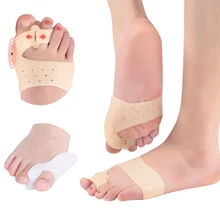 2PCS Hallux Valgus Bunion Corrector Silicone Toe Protector Orthopedic Bone Thumb Big Toes Separators Splint Feet Straightener
2PCS Hallux Valgus Bunion Corrector Silicone Toe Protector Orthopedic Bone Thumb Big Toes Separators Splint Feet Straightener