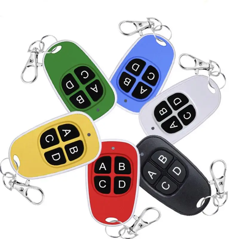 Colours Universal 433Mhz Remote Control Wireless 4 Keys Copy Universal Remote Control Clone Electric Door Garage Copier Key
Colours Universal 433Mhz Remote Control Wireless 4 Keys Copy Universal Remote Control Clone Electric Door Garage Copier Key