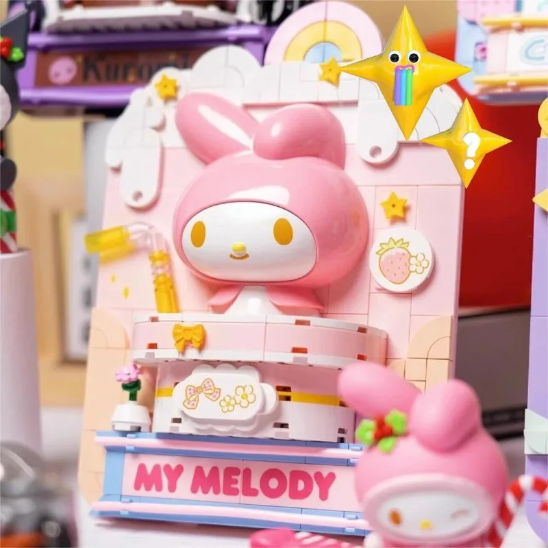 Sanrio Kuromi My melody Cinnamoroll Сборная модель конструктора периферийные кавайные детские развивающие игрушки Рождественский подарок
Sanrio Kuromi My melody Cinnamoroll Сборная модель конструктора периферийные кавайные детские развивающие игрушки Рождественский подарок