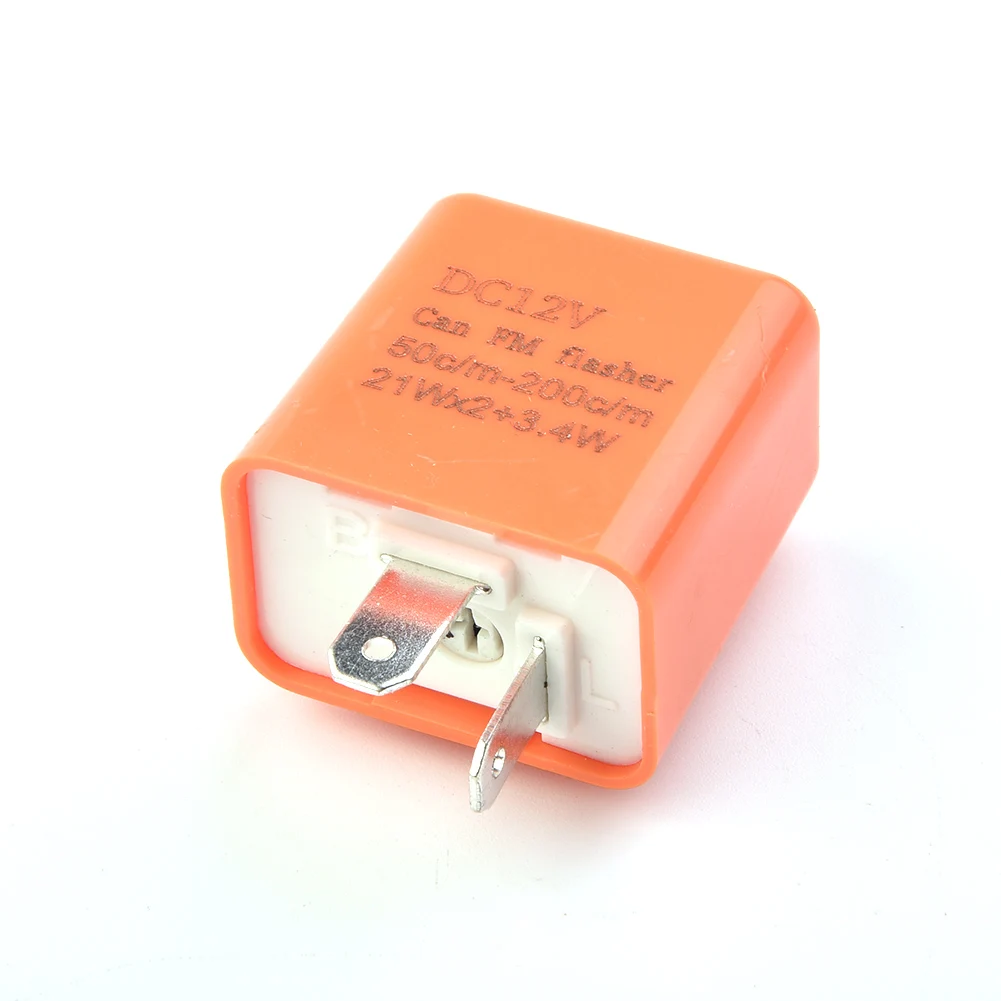 2 Pin LED Flasher Relay 42W ABS Plastic Adjustable Circuit Protection Motorcycle Overload Protection SMD Chip Brand New 
2 Pin LED Flasher Relay 42W ABS Plastic Adjustable Circuit Protection Motorcycle Overload Protection SMD Chip Brand New