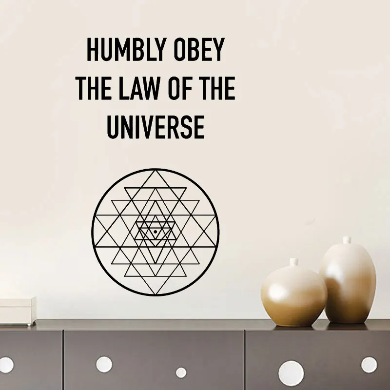 Vinyl wall decals Sri yantra quotes round sacred geometric Hindu stickers murals, Mandala home decoration stickers mtl11
Vinyl wall decals Sri yantra quotes round sacred geometric Hindu stickers murals, Mandala home decoration stickers mtl11