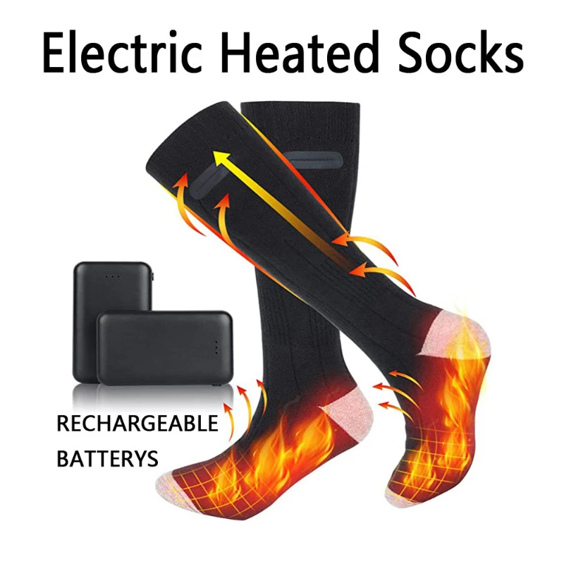 Winter Warm Outdoor heated Socks ski cycling Thermal Socks Heating Sock Elastic Comfortable Water Resistant Electric Warm Sock
Winter Warm Outdoor heated Socks ski cycling Thermal Socks Heating Sock Elastic Comfortable Water Resistant Electric Warm Sock