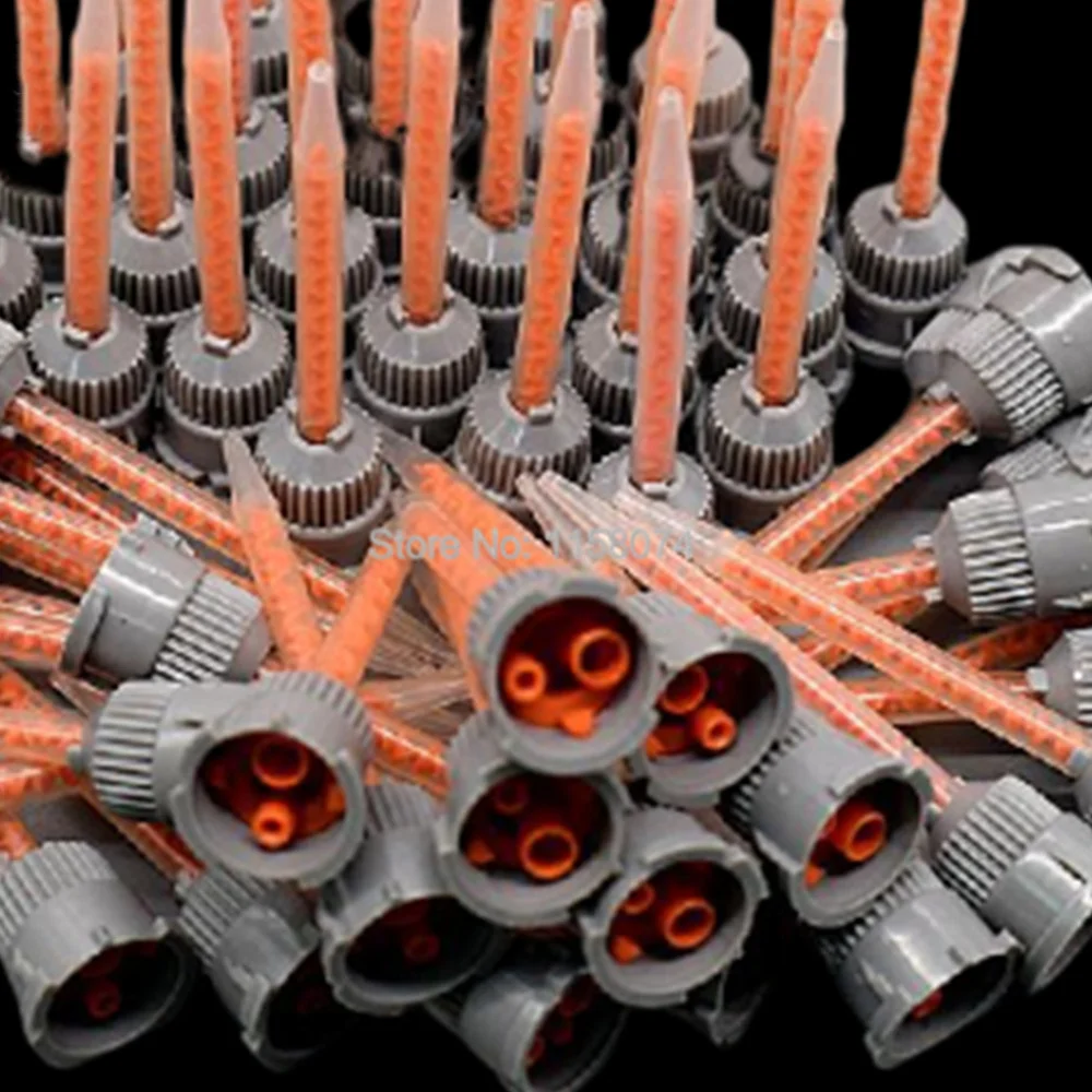500pcs 1:10 Syringe Cartridge Tube 10:1 Epoxy Resin Glue Adhesive Applicator Tip Static Mixer 16 Element Mixing Nozzle 77mm Long
500pcs 1:10 Syringe Cartridge Tube 10:1 Epoxy Resin Glue Adhesive Applicator Tip Static Mixer 16 Element Mixing Nozzle 77mm Long