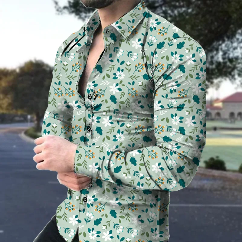 Spring Autumn Long Sleeve Shirt Men Slim Formal Business Shirts Male Fashion Top Blouses Print Casual Social Shirts Men Clothing
Spring Autumn Long Sleeve Shirt Men Slim Formal Business Shirts Male Fashion Top Blouses Print Casual Social Shirts Men Clothing