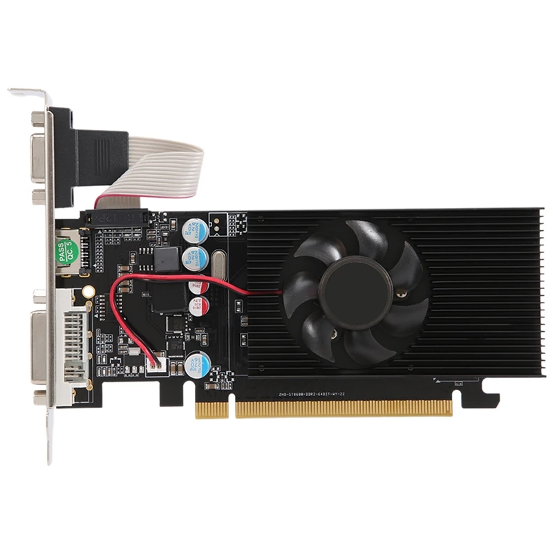 GT210 1GB DDR2 64Bit Graphics Card PCIE 2.0 GPU -Compatible DVI VGA Desktop Video Card
GT210 1GB DDR2 64Bit Graphics Card PCIE 2.0 GPU -Compatible DVI VGA Desktop Video Card
