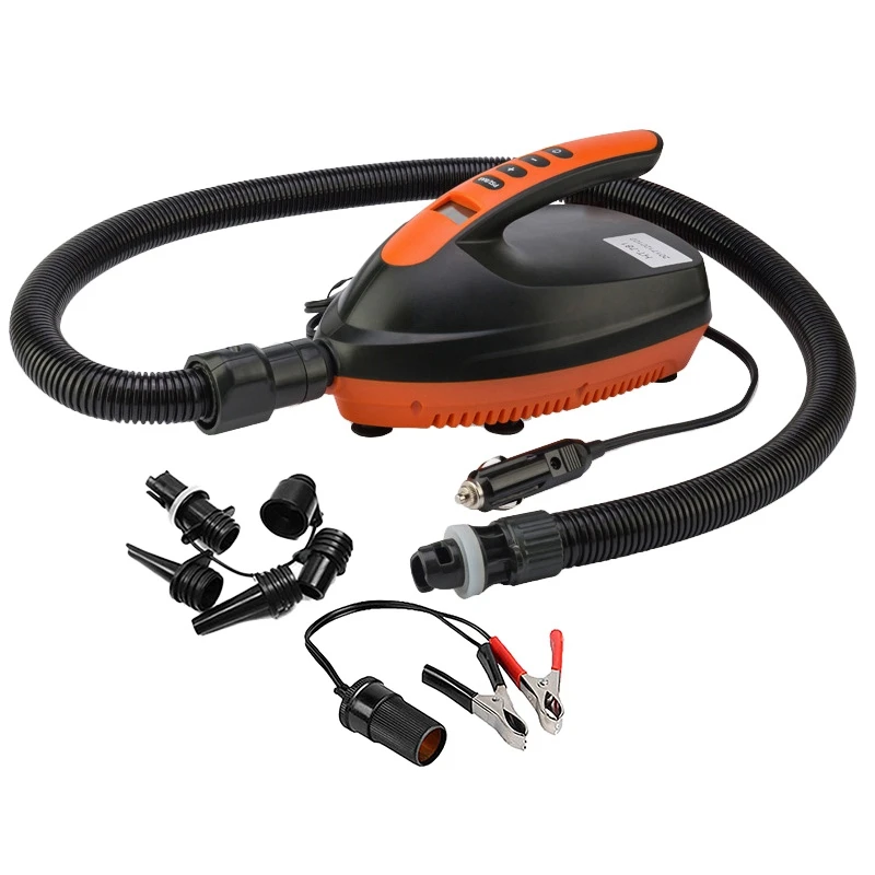 16PSI High Pressure Electric Air Pump Dual Stage Inflation Paddle Board Pump For Inflatable Stand Up Paddle Boards 12V
16PSI High Pressure Electric Air Pump Dual Stage Inflation Paddle Board Pump For Inflatable Stand Up Paddle Boards 12V