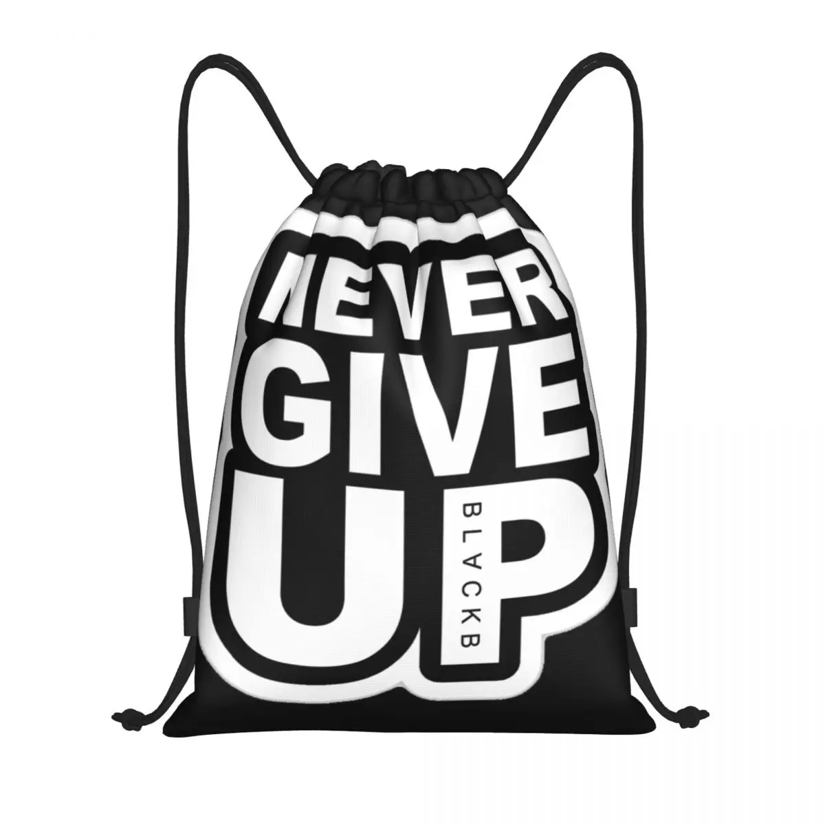 Never Give Up Multi-function Portable Drawstring Bags Sports Bag Book Bag For Travelling
Never Give Up Multi-function Portable Drawstring Bags Sports Bag Book Bag For Travelling