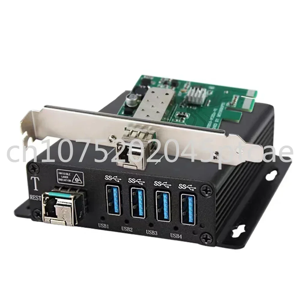 4 порта USB 3,0 волоконный удлинитель до 5 Гбит/с через USB волоконный конвейер LC
4 порта USB 3,0 волоконный удлинитель до 5 Гбит/с через USB волоконный конвейер LC