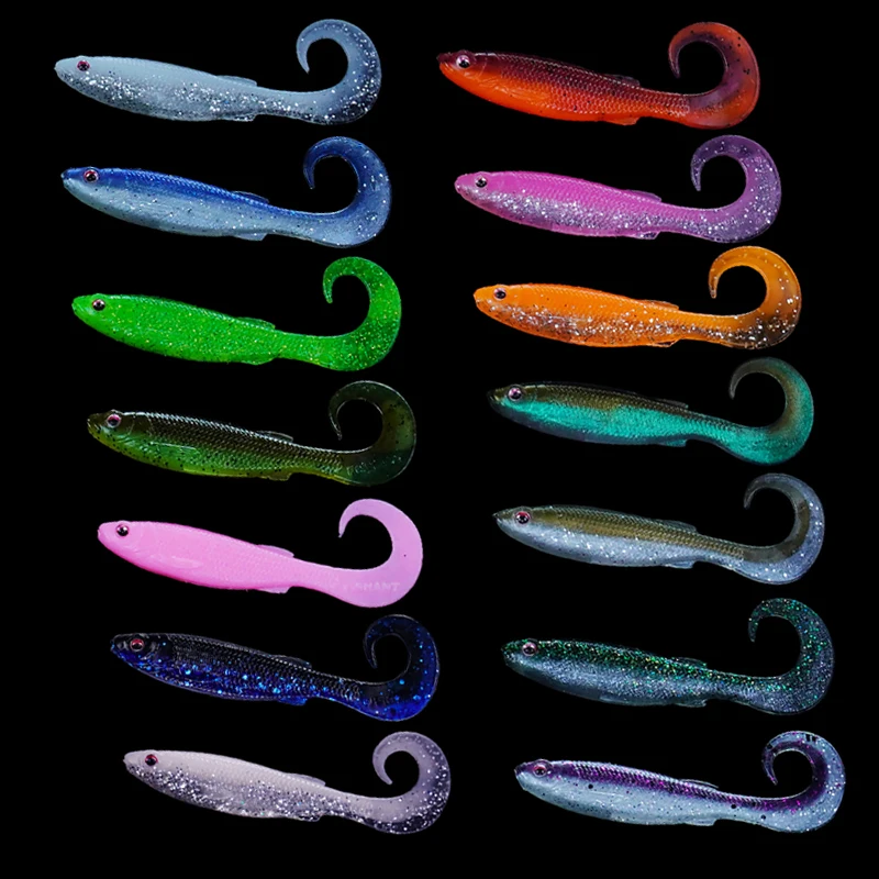 

FISHANT Lifelike Fish Soft Bait 6.35cm 7.11cm Jig Wobblers Fishing Lure Silicone Artificial Baits Carp Bass Lures Pesca Tackle