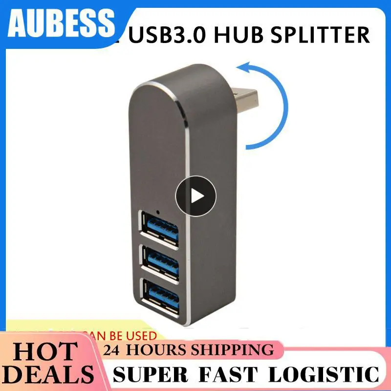 Rotating USB HUB 3.0 Splitter Usb 4 Port Hub Expander Compatible With Multiple Syste 5Gbps High-speed Transmission Concentrator
Rotating USB HUB 3.0 Splitter Usb 4 Port Hub Expander Compatible With Multiple Syste 5Gbps High-speed Transmission Concentrator