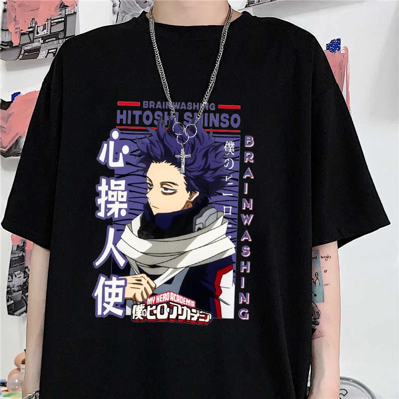 Футболка Shinso Hitoshi с принтом, молодежная летняя свободная футболка с круглым вырезом, аниме Харадзюку, Рубашки, Топы
Футболка Shinso Hitoshi с принтом, молодежная летняя свободная футболка с круглым вырезом, аниме Харадзюку, Рубашки, Топы