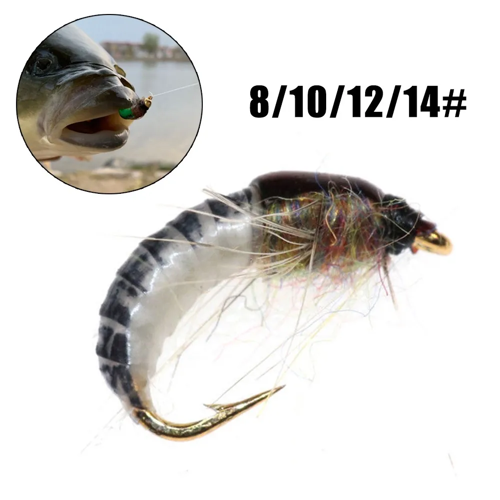 1pc Realistic Nymph Scud Fly For Trout Fishing Artificial Insect Bait Lure Simulated Scud Worm Fishing Tackle Accesssories
1pc Realistic Nymph Scud Fly For Trout Fishing Artificial Insect Bait Lure Simulated Scud Worm Fishing Tackle Accesssories