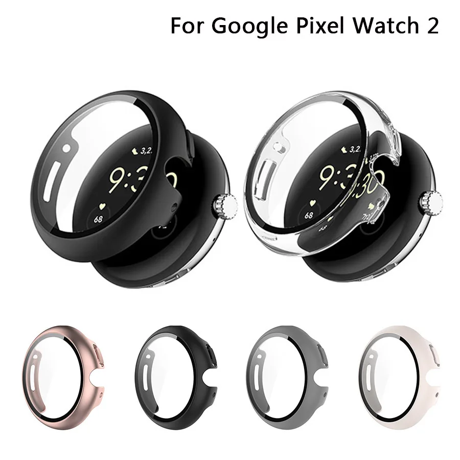 2 in 1 Tempered Glass+Case For Google Pixel Watch 2 Screen Protector Glass Cover Bumper For Google Pixel Watch 
2 in 1 Tempered Glass+Case For Google Pixel Watch 2 Screen Protector Glass Cover Bumper For Google Pixel Watch