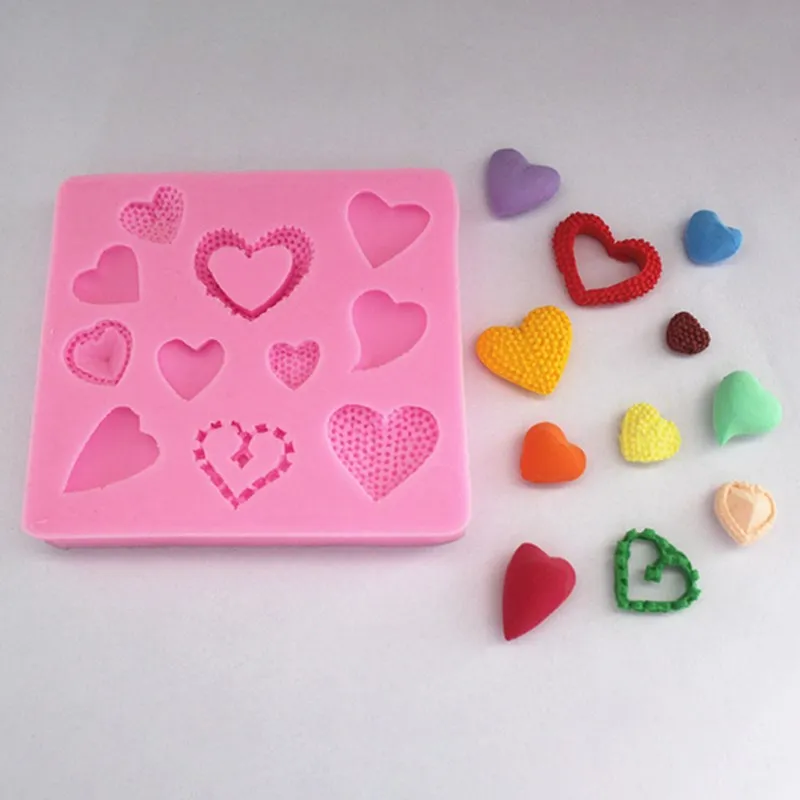 

Various Styles Of love Series Sugar Turning Silicone Mold Baking Cake Chocolate Dessert Decoration Accessories Kitchen Baking