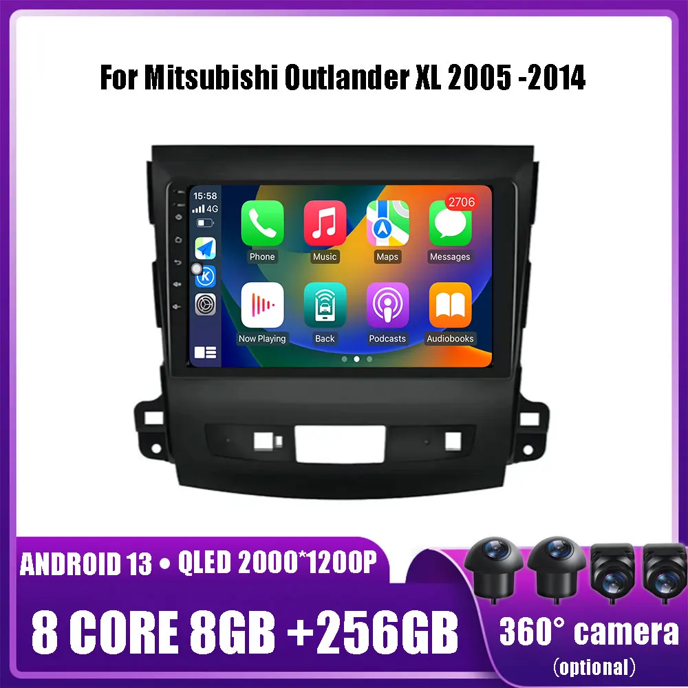Android 12 For Mitsubishi Outlander XL 2005 -2014 Car Radio Multimedia Video Player GPS Navigation Autoradio DSP DVD Headunit 4G
Android 12 For Mitsubishi Outlander XL 2005 -2014 Car Radio Multimedia Video Player GPS Navigation Autoradio DSP DVD Headunit 4G