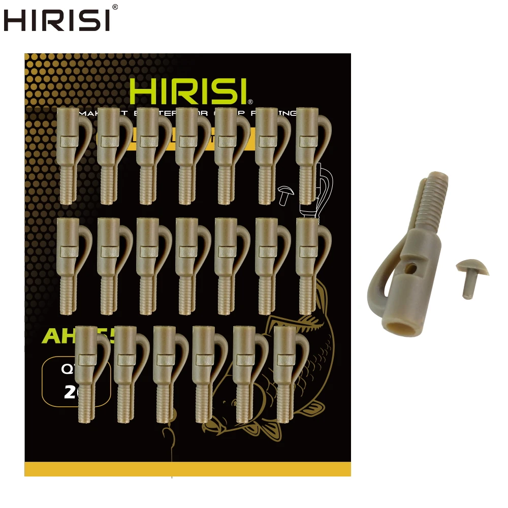 Hirisi 20pcs Carp Fishing Safety Lead Clips With Pin For Fishing Terminal Tackle AH055
Hirisi 20pcs Carp Fishing Safety Lead Clips With Pin For Fishing Terminal Tackle AH055