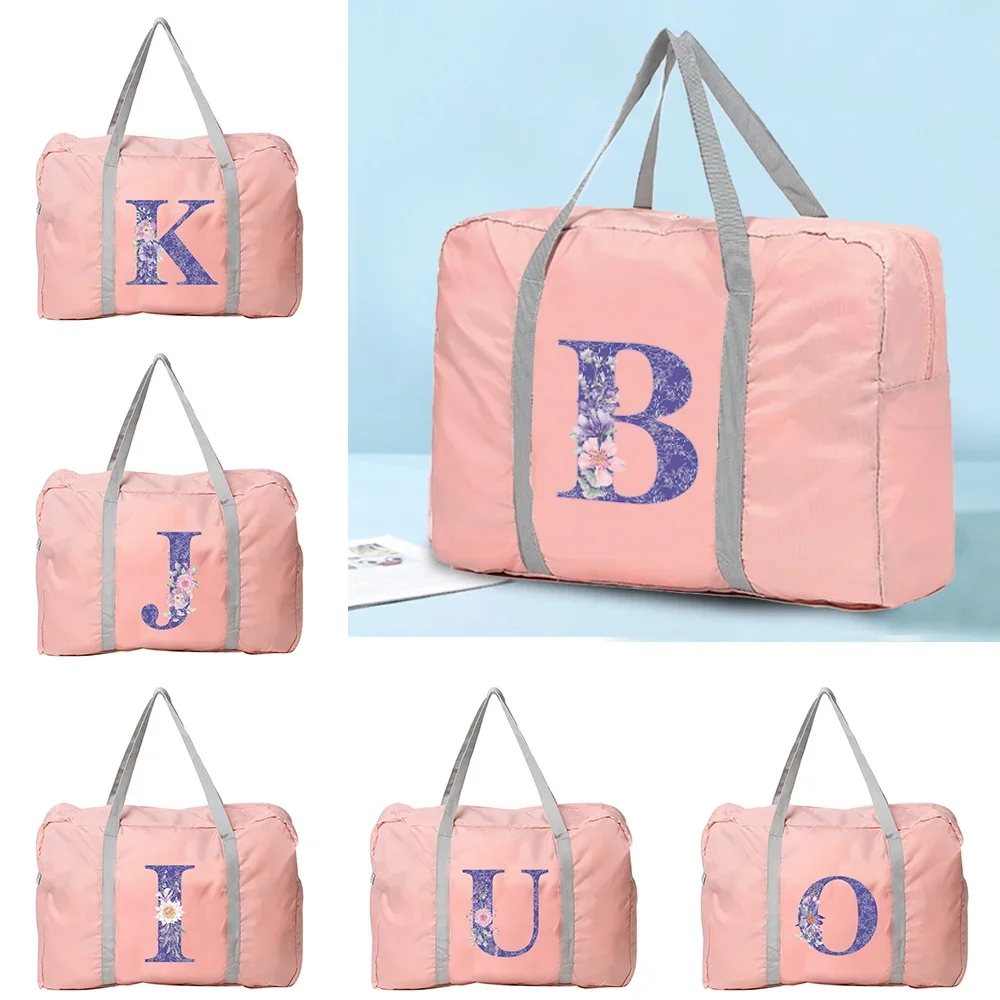 Tote Bags Travel Bags Duffle Bag Women Handbags Clothes Organizers Purple Flower Pattern Durable Folding Overnight Weekend Bag
Tote Bags Travel Bags Duffle Bag Women Handbags Clothes Organizers Purple Flower Pattern Durable Folding Overnight Weekend Bag
