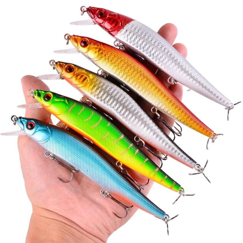 1Pcs Minnow Fishing Lures 14g/21g Crankbait Wobblers Perch 3D Eyes Artificial Hard Bait Pike Carp Bass Floating Swimbait Pesca
1Pcs Minnow Fishing Lures 14g/21g Crankbait Wobblers Perch 3D Eyes Artificial Hard Bait Pike Carp Bass Floating Swimbait Pesca