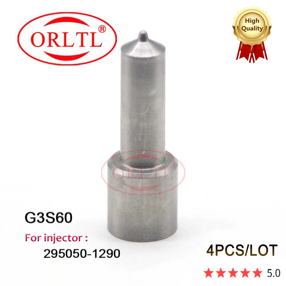ORLTL 4 шт. G3S60 наконечники форсунки топлива дизельного топлива общий рельс g3s60 подходит для Denso 295050-1290
ORLTL 4 шт. G3S60 наконечники форсунки топлива дизельного топлива общий рельс g3s60 подходит для Denso 295050-1290