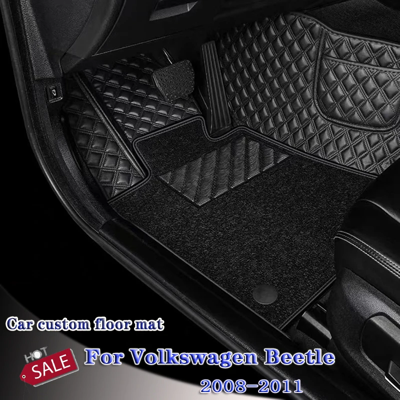 Автомобильные коврики для Volkswagen Beetle 2011 2010 2009 2008 пользовательские аксессуары для интерьера автомобиля коврики для стайлинга кожа
Автомобильные коврики для Volkswagen Beetle 2011 2010 2009 2008 пользовательские аксессуары для интерьера автомобиля коврики для стайлинга кожа
