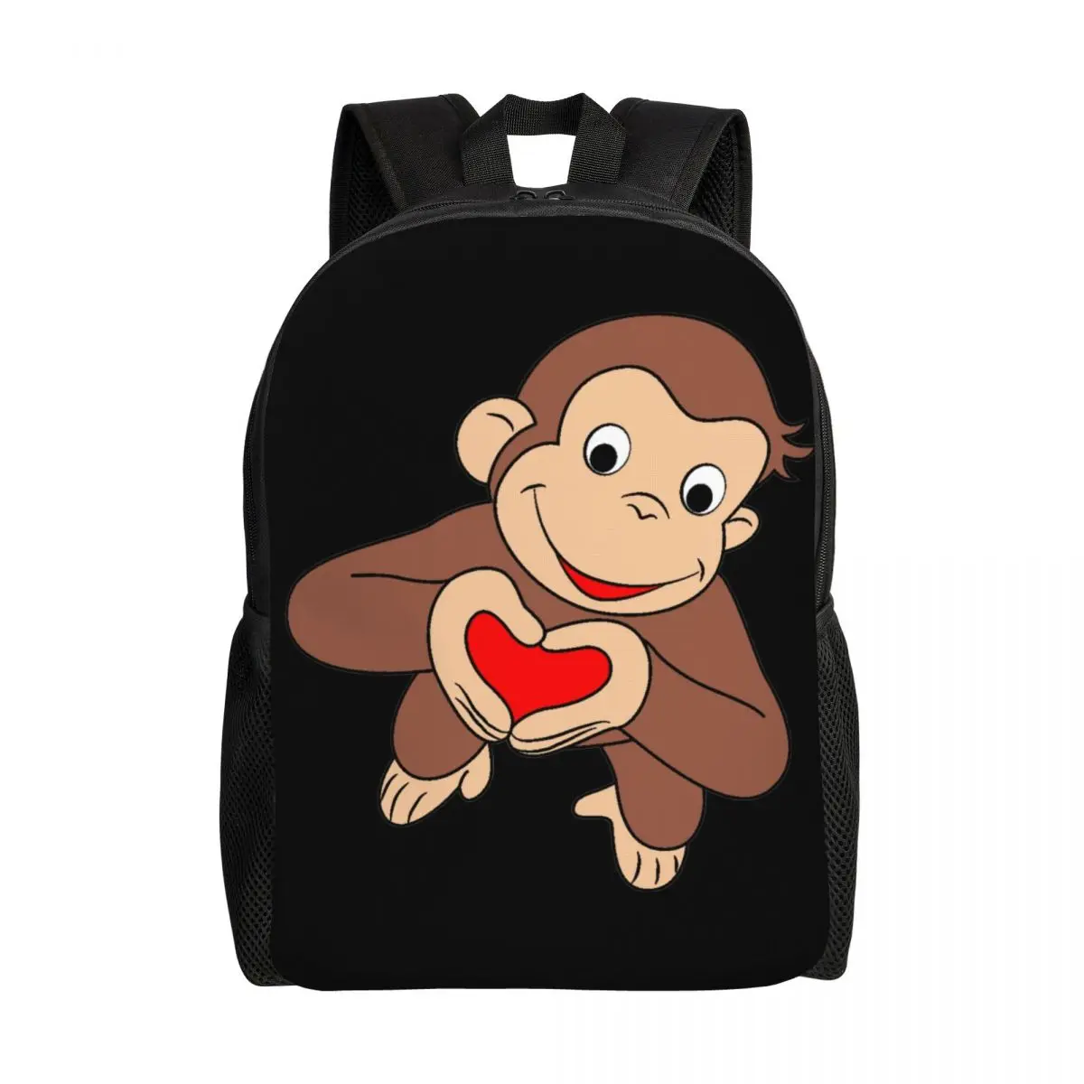 Curious George Is All Heart Backpacks for Women Men School College Students Bookbag Fits 15 Inch Laptop Monkey TV Series Bags
Curious George Is All Heart Backpacks for Women Men School College Students Bookbag Fits 15 Inch Laptop Monkey TV Series Bags