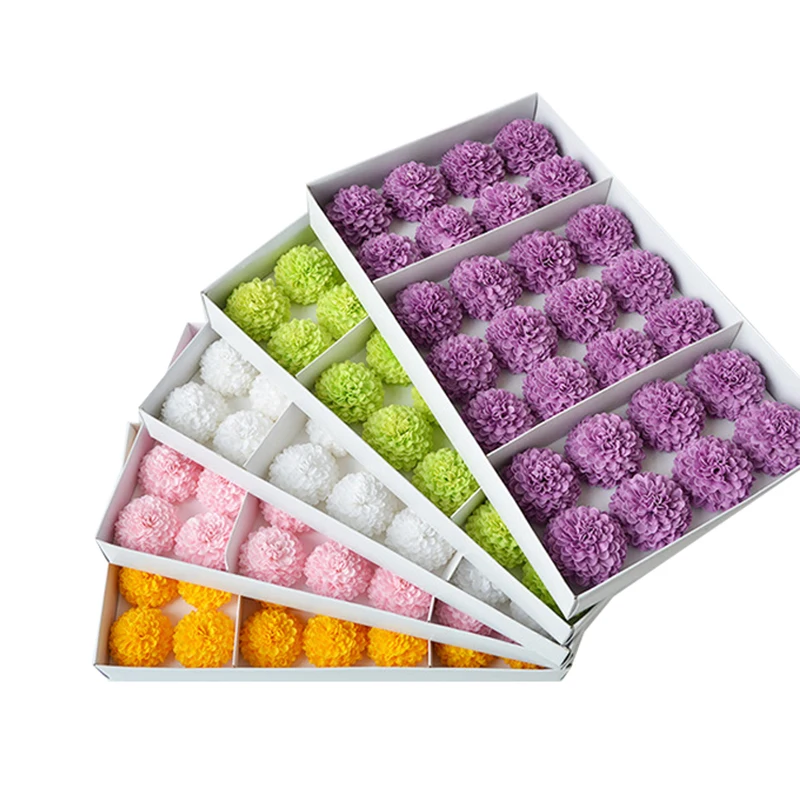 28Pcs/box Ping Pong Chrysanthemum Pompon Daisy Artificial Flowers Heads for Wedding ValentineDIY Gifts Home Decorate Soap Flower
28Pcs/box Ping Pong Chrysanthemum Pompon Daisy Artificial Flowers Heads for Wedding ValentineDIY Gifts Home Decorate Soap Flower