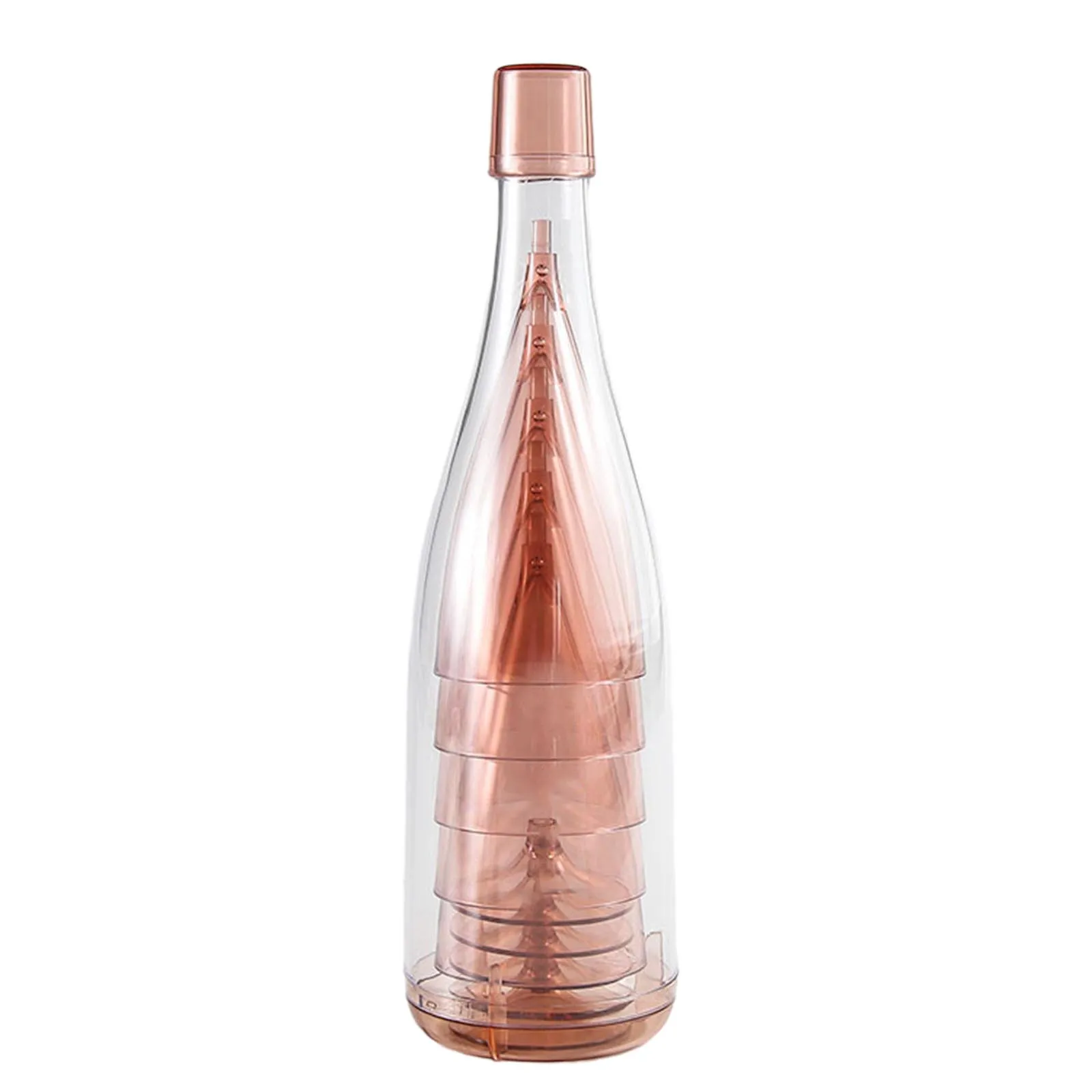 Portable Travel Wine Glass Set 5pcs Champagne Glasses ABS Plastic Creative High-transparency Ps Removable Reusable
Portable Travel Wine Glass Set 5pcs Champagne Glasses ABS Plastic Creative High-transparency Ps Removable Reusable