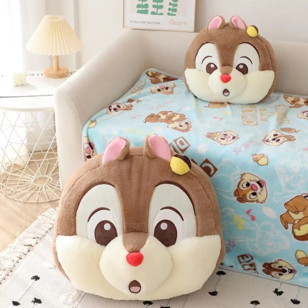 MINISO, мультяшная подушка в виде чипмунка, одеяло, искусственное одеяло, подушка, Автомобильная подушка, одеяло для кондиционирования воздуха 
MINISO, мультяшная подушка в виде чипмунка, одеяло, искусственное одеяло, подушка, Автомобильная подушка, одеяло для кондиционирования воздуха