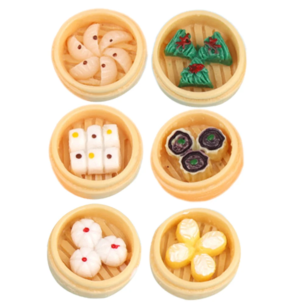 Food and Toys Resin Small Ornaments Mini Prop Miniature Steamed Buns Decors Models Steamer
Food and Toys Resin Small Ornaments Mini Prop Miniature Steamed Buns Decors Models Steamer