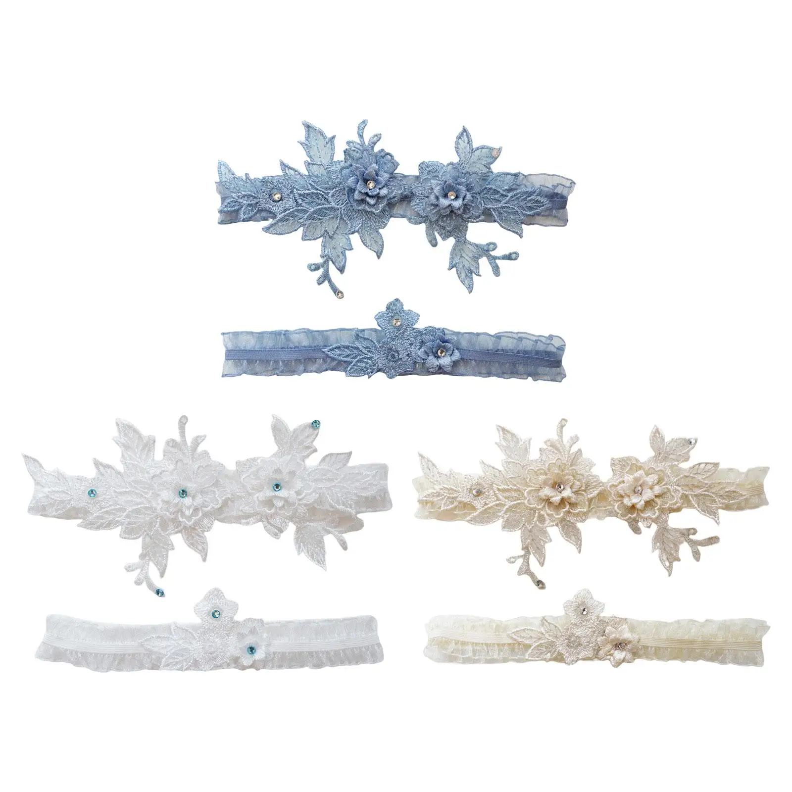 2 Pieces Bridal Garter Wedding Bride Garter Bridesmaid 15in-22inch Leg Garters for Dance
2 Pieces Bridal Garter Wedding Bride Garter Bridesmaid 15in-22inch Leg Garters for Dance