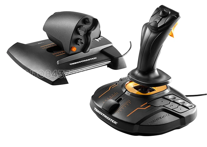 

Suitable for Thrustmaster T16000M FCS flight joystick with two hands Microsoft simulated throttle valve X56