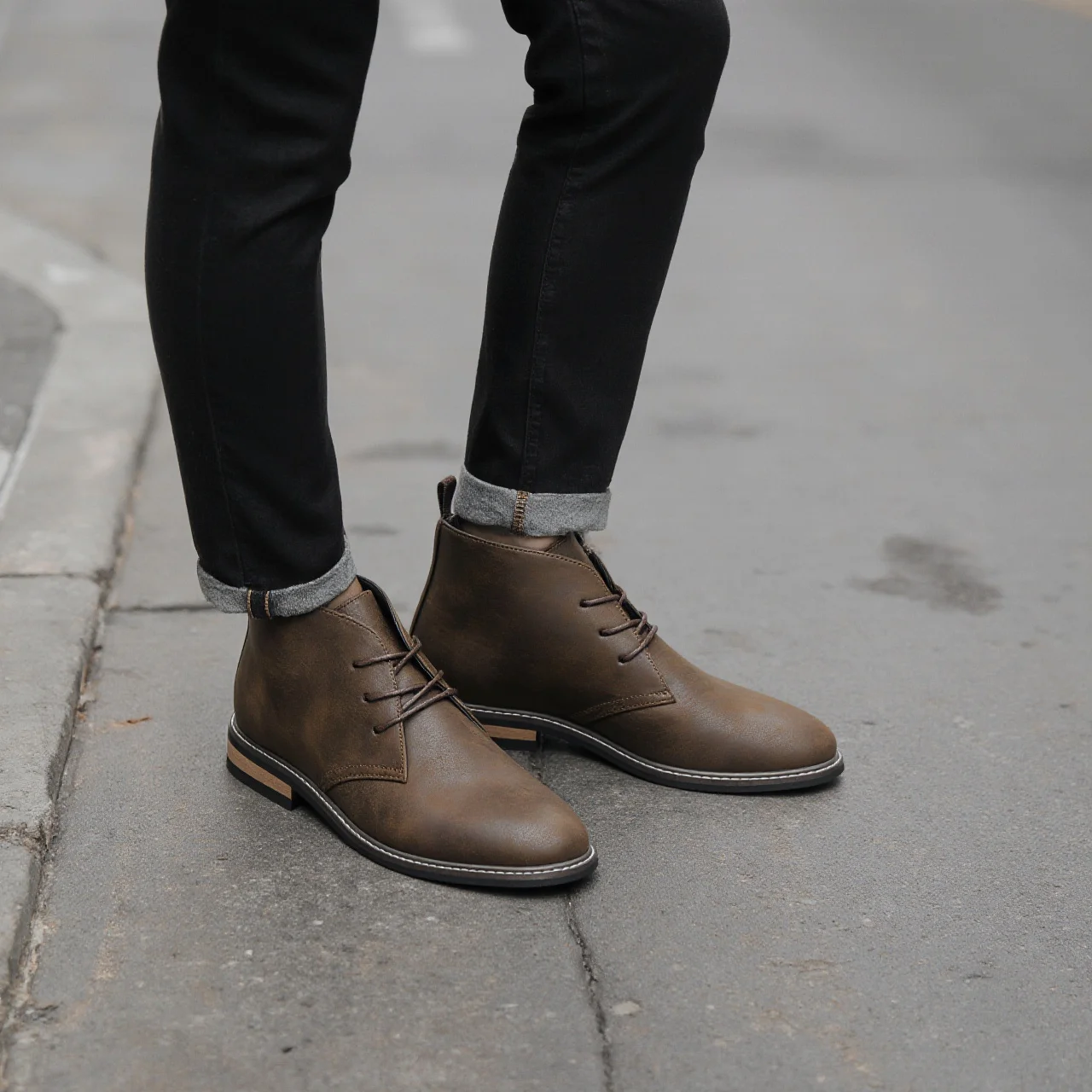 أحذية رجالية جلدية ماركة 2026 مريحة وعصرية وفاخرة أحذية رجالية جلدية ماركة 2026 مريحة وعصرية وفاخرة