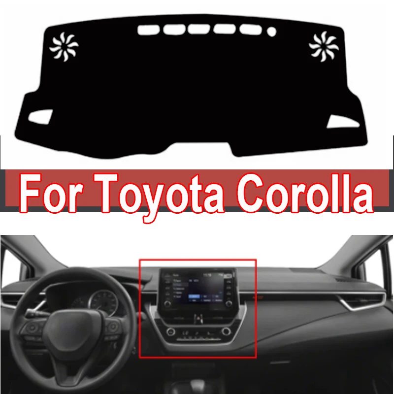 Car Dashboard Cover Dash Mat Carpet Cape For Toyota Corolla E210 2019 -On LHD RHD Auto Dashmat 2020 2021 Sunshade Anti-dirty
Car Dashboard Cover Dash Mat Carpet Cape For Toyota Corolla E210 2019 -On LHD RHD Auto Dashmat 2020 2021 Sunshade Anti-dirty