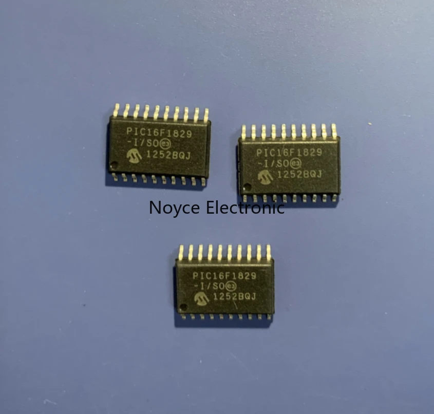 5pcs/100%New Original PIC16F1829-I/SO PIC16F 8-Bit MCU (Microcontroller) SOIC20
5pcs/100%New Original PIC16F1829-I/SO PIC16F 8-Bit MCU (Microcontroller) SOIC20