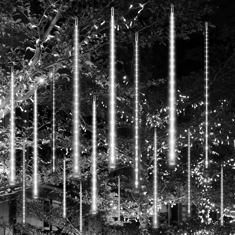 32/24/16/8 Tubes LED Meteor Shower Lights Waterproof Falling Raindrop Fairy String Light for Christmas Holiday Party Patio Decor
32/24/16/8 Tubes LED Meteor Shower Lights Waterproof Falling Raindrop Fairy String Light for Christmas Holiday Party Patio Decor