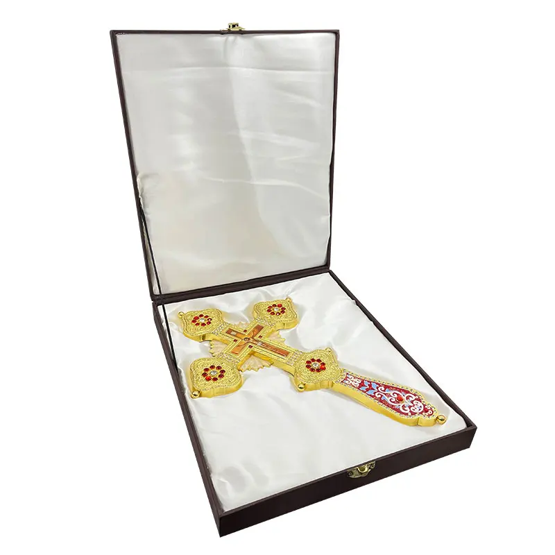 

Orthodox Greek Cross Blessing Cross Articulos Religiosos Catolicos Church Decoration Cruz Pectoral
