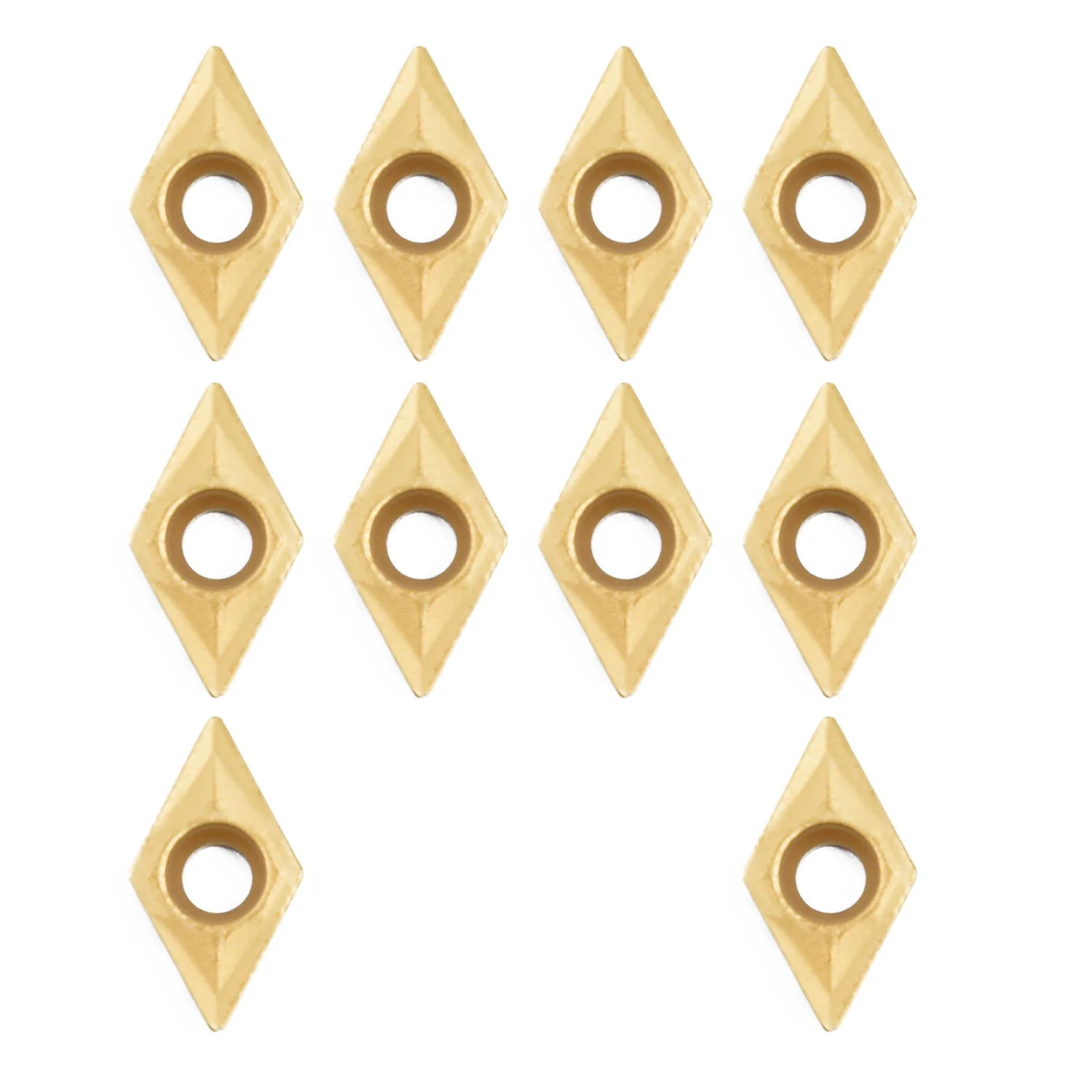 Durable 10pcs DCMT070204 US735 DCMT21.51 Carbide Inserts Accessory For Lathe Cutter Turning Tool Home Garden Supplies
Durable 10pcs DCMT070204 US735 DCMT21.51 Carbide Inserts Accessory For Lathe Cutter Turning Tool Home Garden Supplies