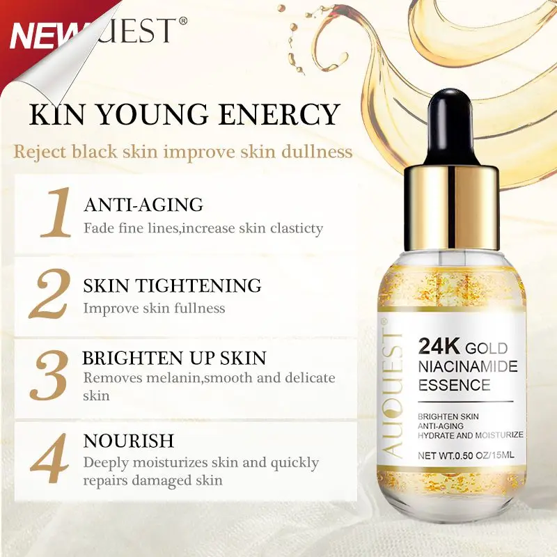 Auquest Moisturizing Revitalizing Hyaluronic Acid Hydration Luxury Whitening Reduce Wrinkles Beauty Skin Rejuvenation 24k Gold
Auquest Moisturizing Revitalizing Hyaluronic Acid Hydration Luxury Whitening Reduce Wrinkles Beauty Skin Rejuvenation 24k Gold