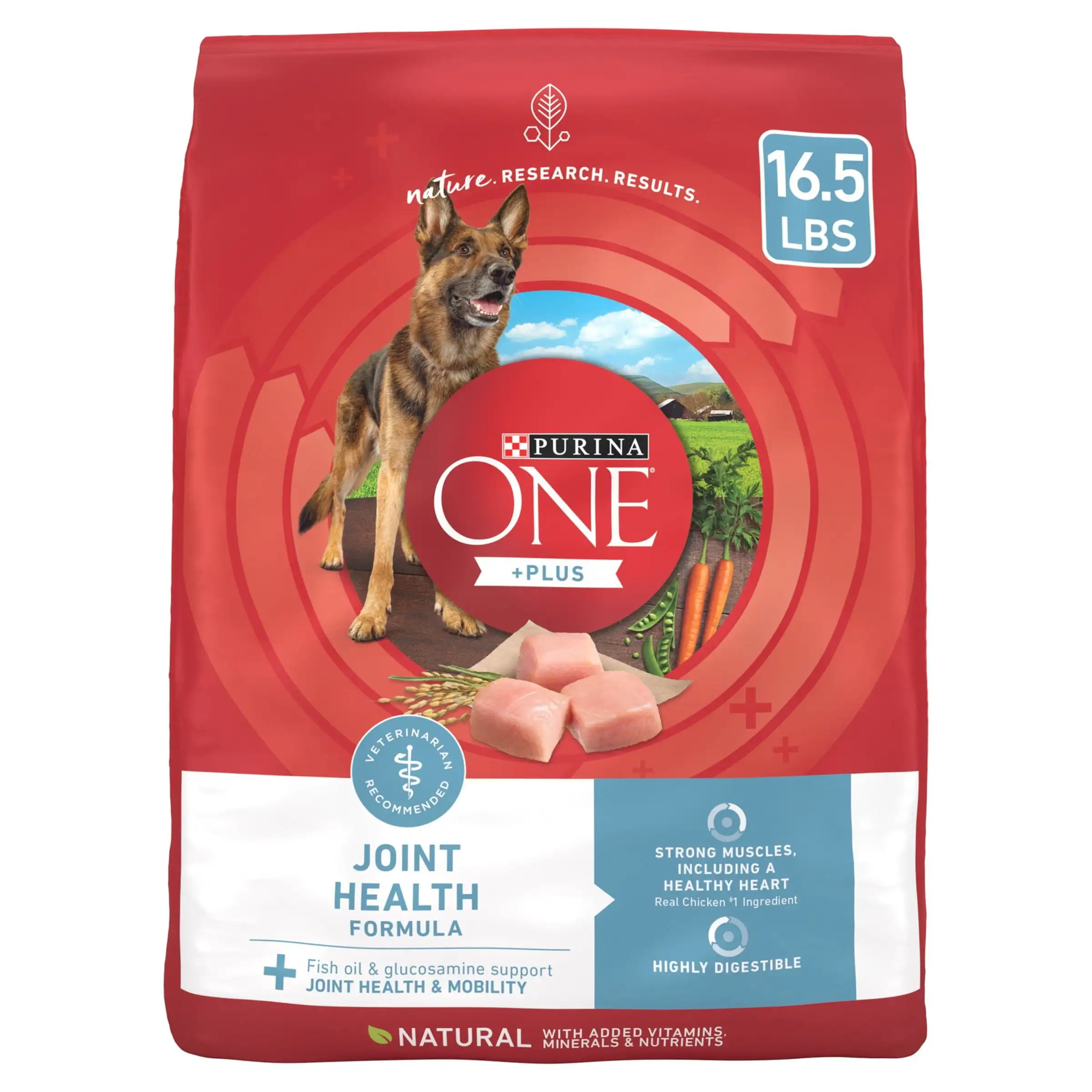 Purina ONE Plus сухой корм для собак, здоровая формула для суставов, натуральный протеин, богатый натуральными курицами и рисом, пакет фунтов
Purina ONE Plus сухой корм для собак, здоровая формула для суставов, натуральный протеин, богатый натуральными курицами и рисом, пакет фунтов