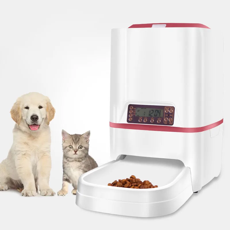 Multifunctional 6L Wifi Connect Smart Automatic Pet Food Feeder Cat Food Dispenser LCD screen 4 Times Pet Feeder
Multifunctional 6L Wifi Connect Smart Automatic Pet Food Feeder Cat Food Dispenser LCD screen 4 Times Pet Feeder