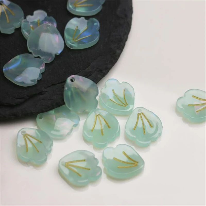 10Pcs/Lot New Retro Acetic Acid 16MM Flower Beads Leaves Charm Connectors Diy Earrings Jewelry Making Resin Acessories Material
10Pcs/Lot New Retro Acetic Acid 16MM Flower Beads Leaves Charm Connectors Diy Earrings Jewelry Making Resin Acessories Material