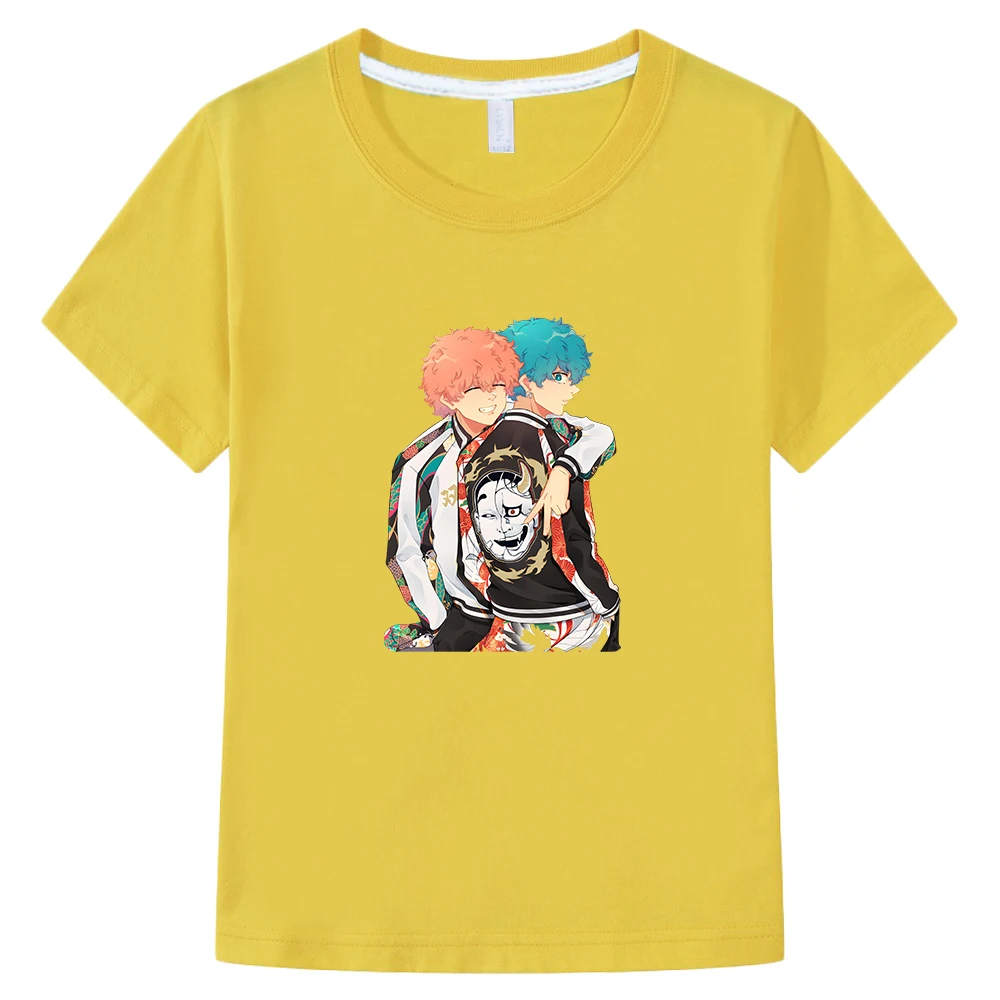 

Tokyo Revengers Souya Kawata Senju Kawaragi Cute Anime T-shirts Manga Boy/girl Tshirt 100% Cotton Short Sleeve Fashion Tee-shirt