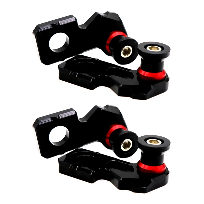4X Motorcycle CNC Aluminum Chain Adjuster Block Rear Swingarm Spools For Honda CB650F CBR650F 2014-2019 CB650R 2019
4X Motorcycle CNC Aluminum Chain Adjuster Block Rear Swingarm Spools For Honda CB650F CBR650F 2014-2019 CB650R 2019