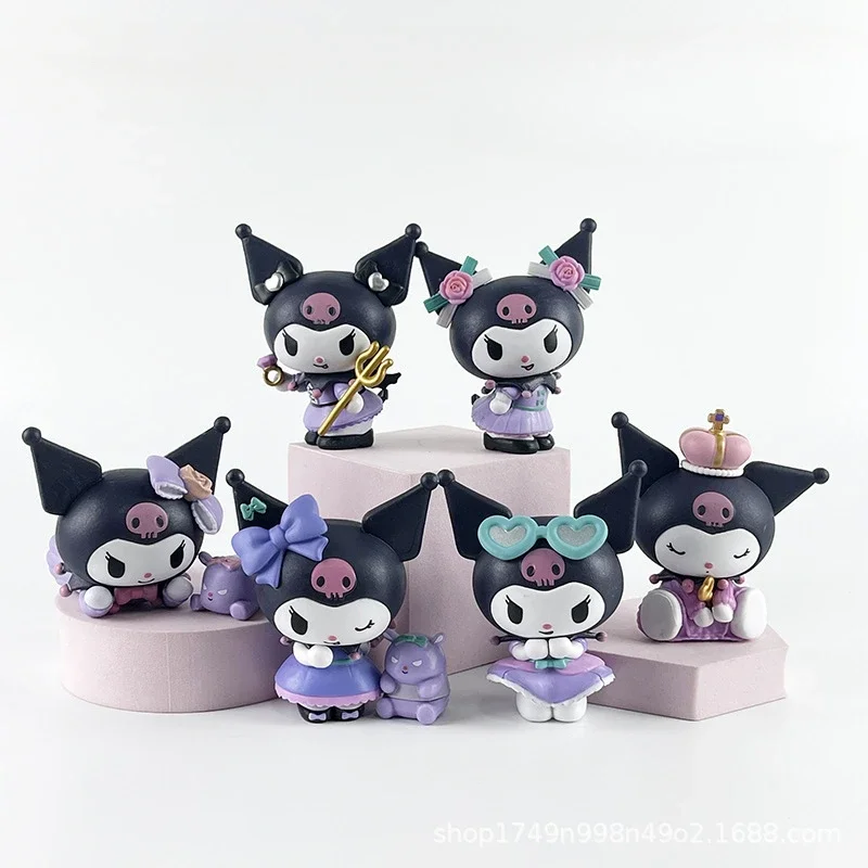 New Sanrio Cartoon Figurine Anime Figures Theme Kuromi Cute Toys Student Bedroom Decoration Children Fashion Biirthday Gifts
New Sanrio Cartoon Figurine Anime Figures Theme Kuromi Cute Toys Student Bedroom Decoration Children Fashion Biirthday Gifts