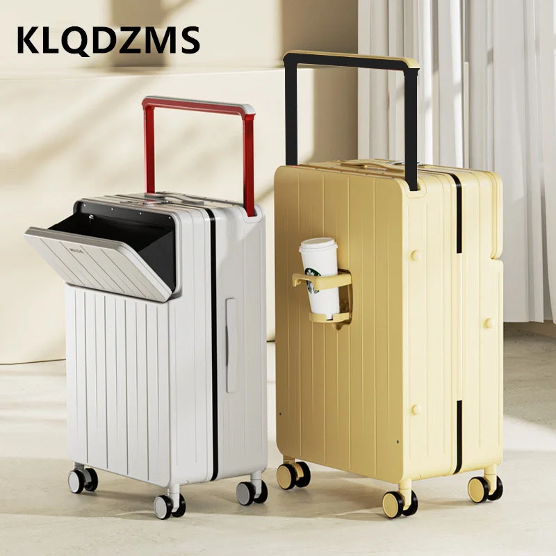 KLQDZMS 20 Inch Cabin Suitcase Front Opening Boarding Box Multifunctional 22"24"26 "PC Trolley Case Carry-on Travel Luggage
KLQDZMS 20 Inch Cabin Suitcase Front Opening Boarding Box Multifunctional 22"24"26 "PC Trolley Case Carry-on Travel Luggage