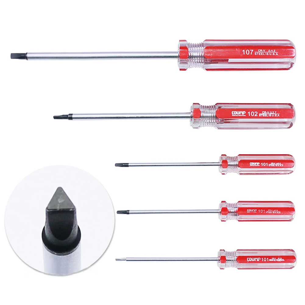 1pc Precision Triangle Screwdriver Anti-theft Screw Drive Screwdriver Removal Repair Hand Tool A1.8/2.0/2.3/2.7/3.0/4.2mm
1pc Precision Triangle Screwdriver Anti-theft Screw Drive Screwdriver Removal Repair Hand Tool A1.8/2.0/2.3/2.7/3.0/4.2mm