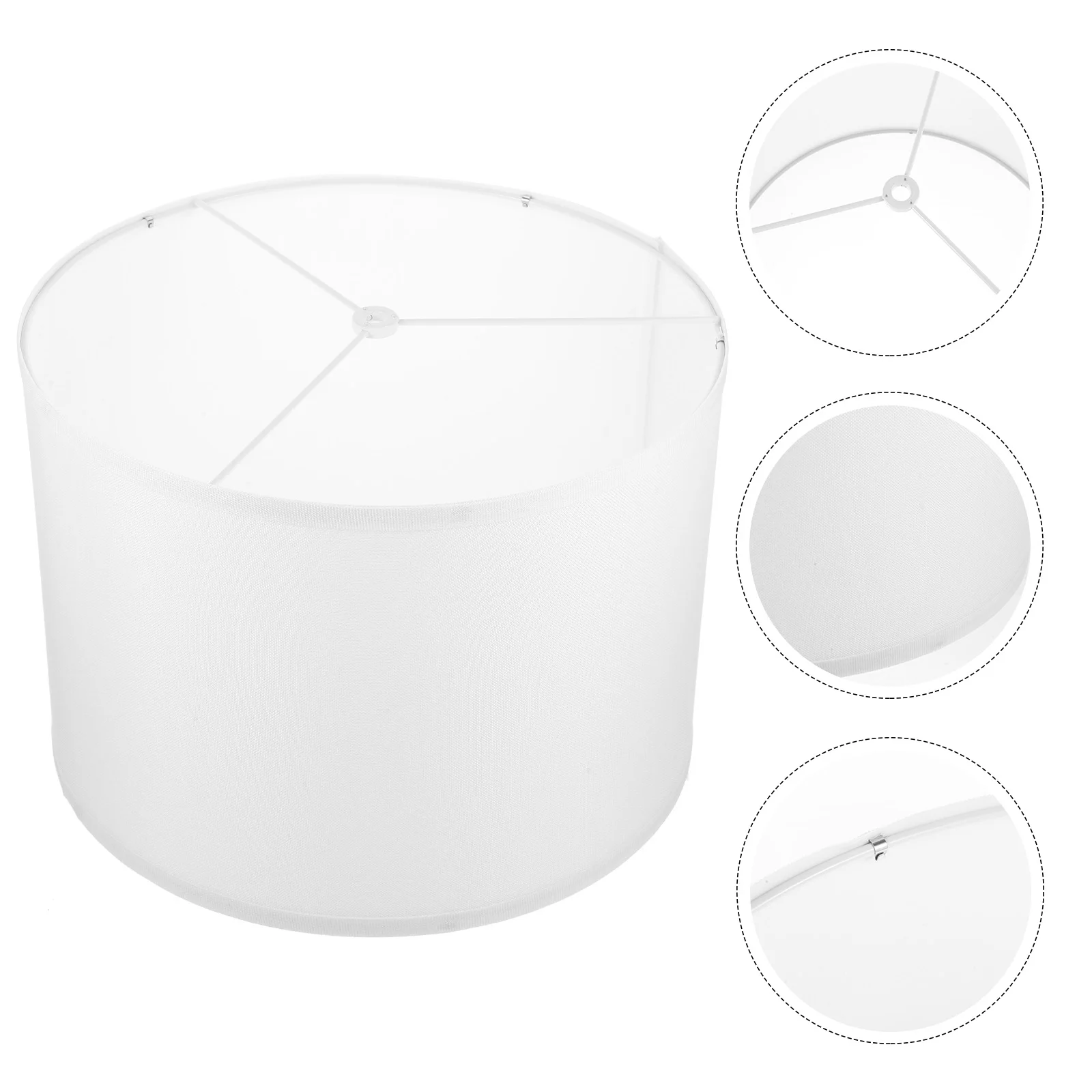 Fabric Drum Lampshade Detachable Covers Bulbs Light Fixture Accessory Desk Decorative
Fabric Drum Lampshade Detachable Covers Bulbs Light Fixture Accessory Desk Decorative